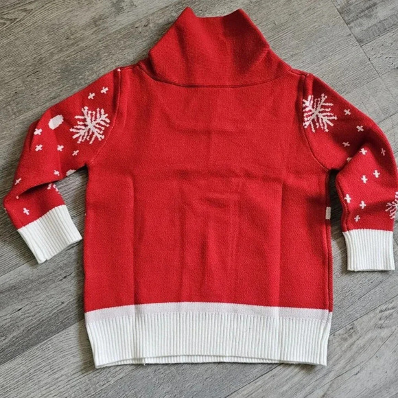 Rudolph Red Nose Reindeer Ugly Christmas Sweater Kids Child Size 24 Months - Picture 2 of 6